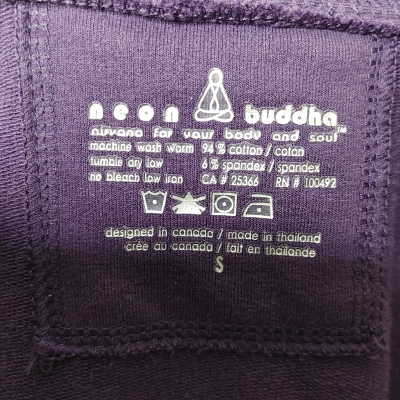 NEON Buddha Open Cardigan Size S - Picture 8 of 10